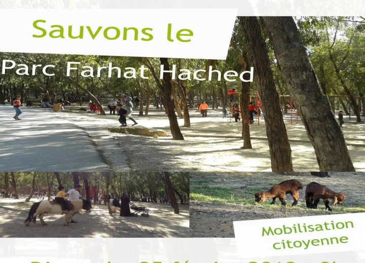 Sauvons le Parc Farhat Hached – #Touchepasàmonparc